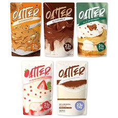 [아침 식단팩] 오터 프로틴 오버나이트 오트밀 귀리, 5개, 74g