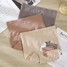 하이웨스트 여성 면 똥배팬티 아랫배보정속옷