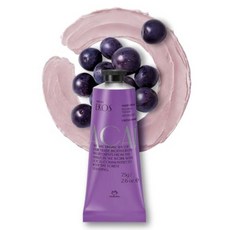 Natura - 패션 프루트 핸드 크림 카밍 밤 빠른 흡수 24시간 딥 하이드레이션 스킨 모이스처라이저 비건 케어 브라질 뷰티 시크릿 셀프 및 바디 75g(2.6온스), Açaí, 2.6 Ounce (Pack of 1)
