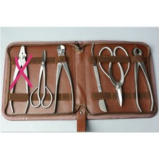 盆栽道具5點組 白鐵 園藝工具套裝 盆栽護理組 多功能園藝用品, 1個