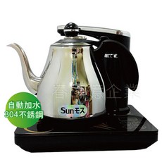 日式茶藝時尚師AI智慧型全自動補水泡茶機(1台)自動加水泡茶壺，快速壺，快煮壺，無水自動旋轉補水器, S-678AI