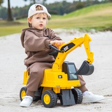 CAT 포크레인 붕붕카, 1개, 단품