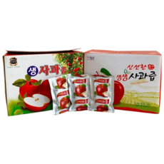 [국내산 100%] 제천 고니사과농원 사과듬뿍 달콤 신선 사과주스 사과즙 110ml x 50팩, 2박스