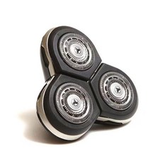 飛利浦電動刮鬍刀RQ10 RQ12系列刀頭配件：RQ1250、RQ1260、RQ1050、RQ1060適用，輕鬆更換，舒適刮鬍體驗, 整個刀頭