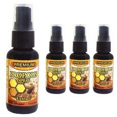 Hnhusa優質蜂膠噴霧, 4個, 30ml