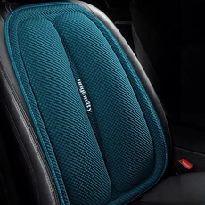 오리지널 아이스 실크 자동차 시트 커버 통풍 통기성 쿨 에어 레이어 소프트 풀세트 모든 차량용, 05 1 back cushion Blue