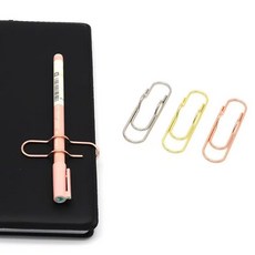 skansol 펜 클립 홀더 8pcs 세트, 1개, 실버