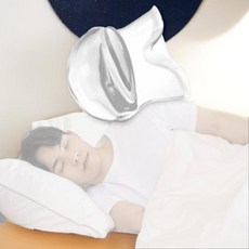 EENH 혀리테이너 혀에끼워사용하는 혀스토퍼 수면용마우스피스 숙면 보조기구 이갈이방지 혀커버, 1개