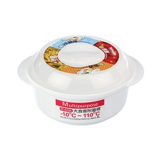 微波碗 D656 大食客附蓋碗 PP材質 附蓋保鮮 可微波加熱 適用於麥味登, 1個, 台灣製(1.3L)