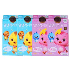 엄마까투리 열냉각시트 영유아용 블루 1개+핑크 1개, 2세트, 6개입