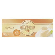 MILKY GOLD 北海道超濃厚牛奶布丁 3個, 1個, 105g