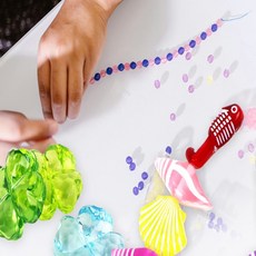 디디몰 수정구슬 비즈 15mm 비즈공예, 크로바