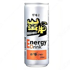 保力達Energy Drink 提神能量飲料250ml，迅速補充能量，提神醒腦，隨時保持活力充沛, 24個裝, 250ml