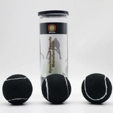 프로페셔널 트레이닝 테니스 연습 공 하늘색 다채로운 패들 볼 압력 볼 없음 3 개, 3)black exp-3