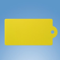 KSS凱士士 標誌銘牌 標記 尼龍 扁型 標示牌 100入 MT-16080, 1個, MT-16080(1包100入)