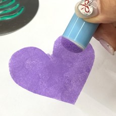 스펀지 도장 손가락형 스탬프 아트 스텐실용 문구