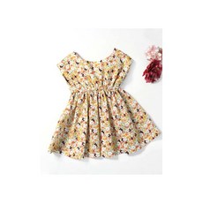 패션스타트 패턴인 P343 Dress 아동 원피스 옷 패턴 도안 옷본 아동복, 혼합, 1개