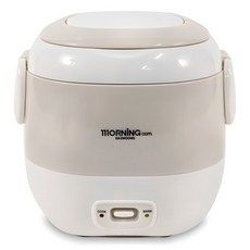 대웅 모닝컴 미니 전기 밥솥 1~2인용, DWR-001KP, 아이보리