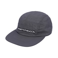 [티켓투더문] 클래식 텍스트 원톤 캠프캡 다크 그레이(CLASSIC TEXT ONE TONE CAMP CAP DGY)