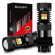 AUXLIGHT 3157 3057 4157 3155 3457 스위치백 LED 전구 16SMD 칩셋 주차 조명/주간 주행등/DRL 및 방향 지시등 프로젝터 교체 포함 화이트/