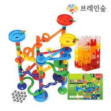 브레인숲 아키레일 스페셜 138PCS 구슬굴리기 롤러코스터(활동카드+보관함)