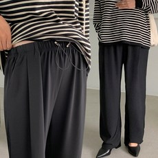 [당일출고] 수엠W 임산부 밴딩 와이드팬츠 출근룩 편한 임부복 슬랙스 B055 센트맘슬랙스