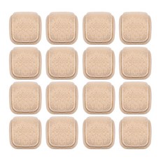 모드라이프 사각 테니스공 체어슈즈 의자발커버 층간소음방지 바닥보호, 1세트, 베이지