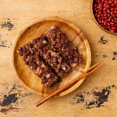 싸리재 무설탕 통팥 현미 찰떡 240g, 1개