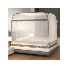 손픽 텐트형 원터치 모기장 A-6 120200(그레이), ONE COLOR