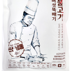 버섯뚝배기불고기(태종에프디 미스타셰프 )냉동, 400g, 4개