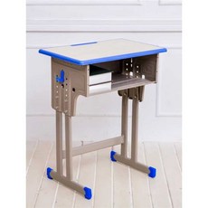 초등학교 책상 제품 수업 의자 학교 접이식 대학교, 6. 60x40 네이비블루