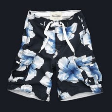 現貨青年版(M)【A&F男生館】【Abercrombie&Fitch扶桑花海灘褲】【AFP005U8】KIDS