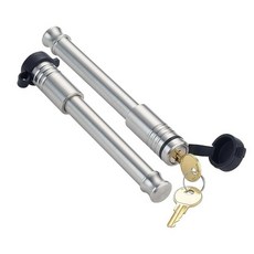 InfiniteRule Security 61480 | 2팩 비슷한 키 CURT 5.1cm(2인치) 조절 가능한 채널 마운트 14K LB 히치용 히치 잠금 장치 - 볼 마운트