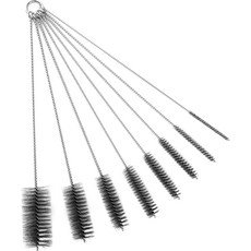 16인치 엑스트라 롱 파이프 클리닝 브러시 세트 스테인리스 스틸 브리스틀 병 8개 자동차 부품 튜브 등을 위한 다양한 팩., 16인치 엑스트라 롱 파이프 클리닝 브러시 세트 스테인, 1개