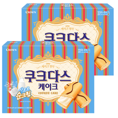 쿠크다스 케이크, 154g, 2개