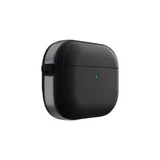 KZDOO 航空鋁合金雙料耳機保護防摔殼 附扣環 可無線充電, 鈦灰色, 1個, Airpods Pro3