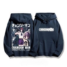 체인소맨티셔츠 REZE 남녀공용맨투맨 후드티 덴지 데블 후드 집업 코스프레 의상 티셔츠