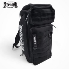 古川小夫 DEEPBOMB 大容量背包 選手裝備背包 訓練裝備背包 大型旅行背包 後背包 個性化改裝戰術背包 側背包, 1個