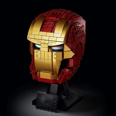 멋진 독 빌딩 블록 스파이더 맨 아이언 다스 헤드 어셈블리 슈퍼 영웅 3D 모델 미니 벽돌 장난감 홈 장식, 01 No Box, 03 99027