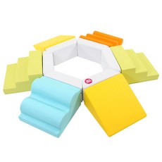 유아 체육 플레이매트 어린이 놀이터 (뉴 포 베이비 010), 일반, 뉴 포 베이비 010 파스텔, 1개