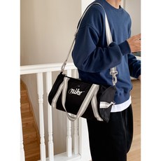 국내매장정품 나이키 헤리티지 레트로 더플백 운동가방 여행 크로스백 커플템 헬스백 <달로 키링 증정>