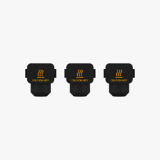 【聚材3D-快速出貨】拓竹 A1 系列 矽膠套 保護套 熱端 耐高溫 防燙 保溫 防風套 皮套, 黑色, A系列(原廠)*3