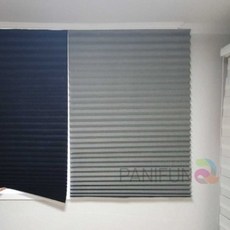 붙이는 부직포블라인드 그레이 창문가리개 셀프블라인드 아코디언블라인드 창문햇빛가리개 접착식암막