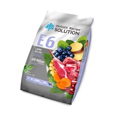 SOLUTION 耐吉斯 狗飼料 全規格無穀狗糧 狗乾糧 狗主食, 1個, E6銀髮羊肉餐-高齡犬關節保健22磅