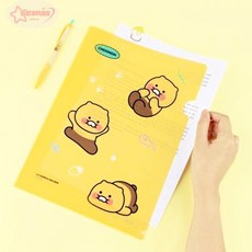 [카카오프렌즈] 카카오 L홀더 춘식이 옐로우 파일 화일