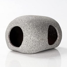 MUYYIKA 수족관 오브제 장식 수족관 도기 동굴 새우 은신처 미니 소형 수족관 장식 열대어 액세서리 입상 카케레가, 1개