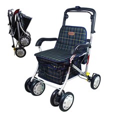 탑메디칼 실버카 F-218 노인보행기 어르신 보행보조기, 1개