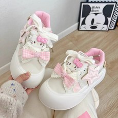 女童Hello Kitty 厚底運動休閒板鞋