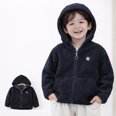 유아 아동 뽀글이 후드집업 키즈 양털 점퍼