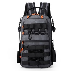 STORMGUARD 루어낚시 보조가방 슬링백 백팩, 그레이